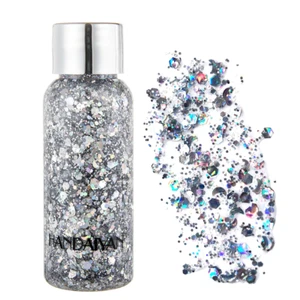 Eye Glitter Nail Hair Body Face Stickers Gel Art Loose Sequins Cream Diamond Jew - Picture 1 of 3