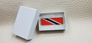 Pin de solapa esmaltada bandera de Trinidad y Tobago - Imagen 1 de 3