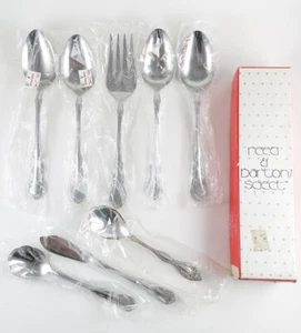 NOS VTG Reed & Barton Select Stainless lot of 8 Various Utensils  - Picture 1 of 9