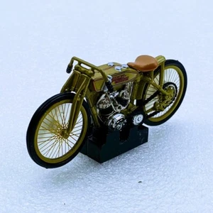 Hot Wheels, HARLEY-DAVIDSON 1920s RACER, Olive w/ Real Rider Tires, NICE! LOOK! - Picture 1 of 15