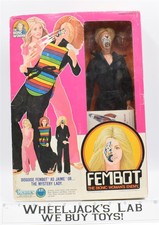Fembot SEALED NEW Six Million Dollar Man Bionic Man 1976 Kenner Vintage