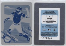 2021 Topps Chrome Printing Plate Cyan 1/1 Will Smith #30