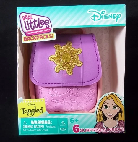 Shopkins REAL LITTLES Disney Tangled Rapunzel handbag 6 surprises inside NEW Cover