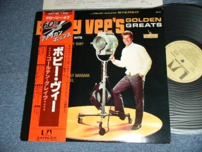BOBBY VEE Japan 1978 GXC-68 NM LP+Obi GOLDEN GREATS - Image 1 of 4