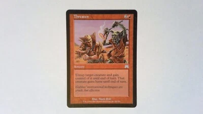 Threaten	 Onslaught - Magic the Gathering Red - Image 1 of 2