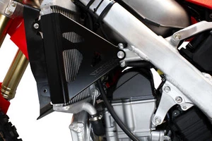 Works Connection Radiator Brace Black 18-B180 - Picture 1 of 1
