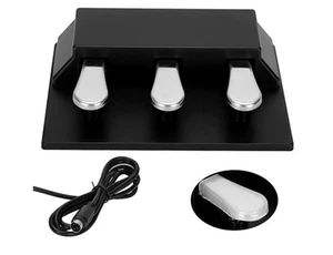 3 Pedal Unit 3 Pedal for Keyboard Compatible with yamaha Keyboard P125 New, Open - Picture 1 of 8