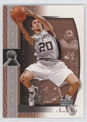 2003-04 Upper Deck Sweet Shot Manu Ginobili #78 HOF - Image 1 of 2