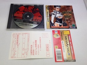 Used A Groove On Fight Goketsuji Izoku 3 Sega Saturn Software