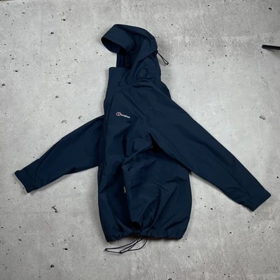 Vintage Berghaus Meru Peak Goretex Jacket Mens Size XL Burgundy Liam Gallagher - Image 1 of 4