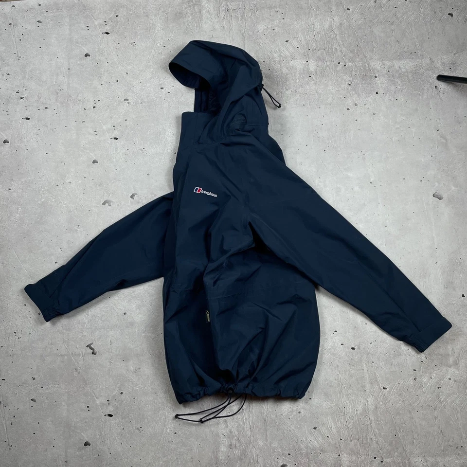 Vintage Berghaus Meru Peak Goretex Jacket Mens Size XL Burgundy Liam Gallagher - Image 1 of 4