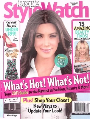 PEOPLE FEBRUARY 2011 SARAH JESSICA PARKER KIM K RIHANNA B2171 - Image 1 of 4