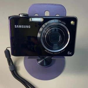 Samsung PL170 16,1 MP 5x zoom ottico doppio schermo LCD fotocamera digitale selfie - Foto 1 di 9