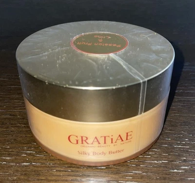 Grat *- iae ~ Organics Silky Body Butter - Passion Fruit & Lime 175ml *NEW! - Image 1 of 4