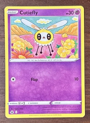 Cutiefly - McDonald's Promo 2022 - 11/15 - Pokemon - Moderately Played - Image 1 of 2