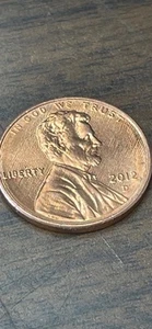 2012 D Penny Die Cracks And Bubbles - Picture 1 of 7