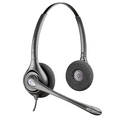 Plantronics Supraplus Hw261n Cuffie Qd Cablate Poe Ip Phone Telef Ricondizionato - Immagine 1 di 2
