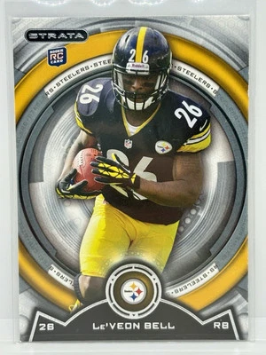 2013 Topps Strata Le'Veon Bell RC Rookie Steelers Jets #143 - Image 1 of 2