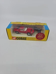 Corgi Toys 342 Red Lamborghini P400GT Miura Fighting Bull Whizz Wheels W/Box H/M - Picture 1 of 20