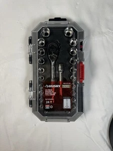 Husky 1/4” Inch Socket And Ratchet Set. - Picture 1 of 3
