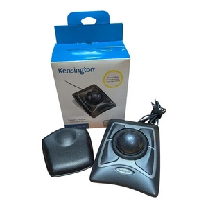 Kensington K64325 Expert Mouse Optical Trackball USB 4-Button Scroll Wheel w/Pad - Picture 1 of 5