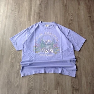 VTG 90s Single Stitch Prairie Mountain Palm Springs Cali Nature T-Shirt Mens XL - Picture 1 of 5