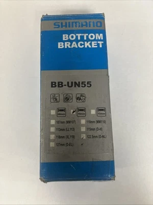 Shimano Bottom Bracket Set 70X122 Sealed - Image 1 of 4
