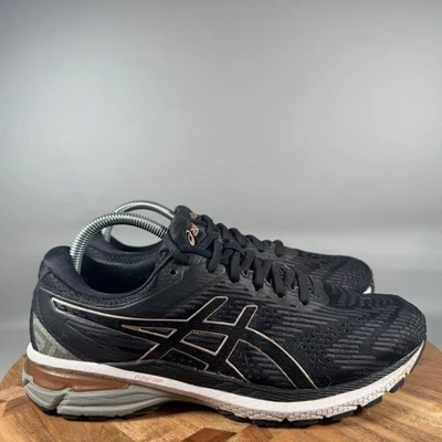 ASICS GT-2000 8 Womens Size 10 Wide Shoes Black Running Gym Shoes Sneakers - Image 1 of 4
