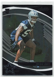 Panini Absolute Blue Diamond Shemar James #178 Dallas Cowboys 129/425 RC 2025 - Imagen 1 de 2