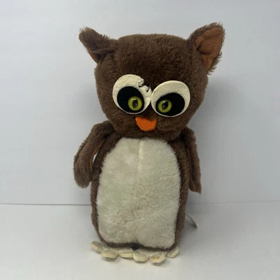 Vintage Knickerbocker Owl Plush Animals Of Distinction Stuffed Animal 11” - Image 1 of 4