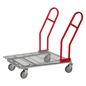 Kongamek Grossgüterwagen, stapelbar 1170x700x980mm Maschenboden 200kg Tragkraft - Bild 1 von 4