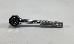 SK Tools 800701 1/4" Drive Bit Ratchet SuperKrome USA Made - Picture 1 of 2
