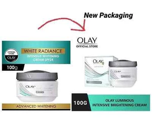 Olay White Radiance Intensive White Cream SPF 24 100g FREE SHIPPING WORLD WIDE - Picture 1 of 3