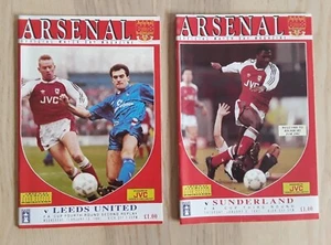 Arsenal 1990/91 Heim FA Cup Programme aus Speisekarte - Bild 1 von 3