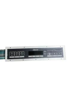 62207B 62307 62206R 62208B 62684B DACOR OVEN TOUCH PANEL INLAY BLACK - - B5 - Picture 1 of 6