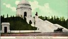Postcard Monument And Tomb Of Wm Mckinley Canton Ohio