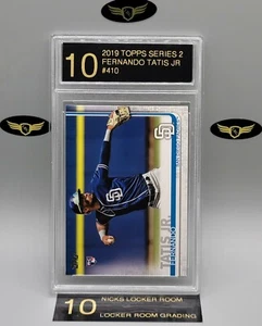2019 Topps Series 2 San Diego Padres FERNANDO TATIS JR #410 rookie mint LRG 10 - Picture 1 of 2