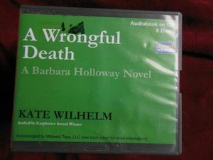 Kate Wilhelm - A WRONGFUL DEATH - Unabridged Audio CDs (Ex-Lib) - Picture 1 of 1