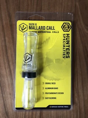 Hunters Specialties Suzie-Q Double Reed Mallard Call Waterfowl HS-WF-DRDC - Image 1 of 2