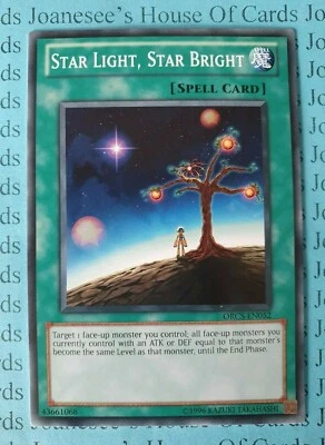 Star Light, Star Bright ORCS-EN052 Common Yu-Gi-Oh Card (U) New  - Image 1 of 3