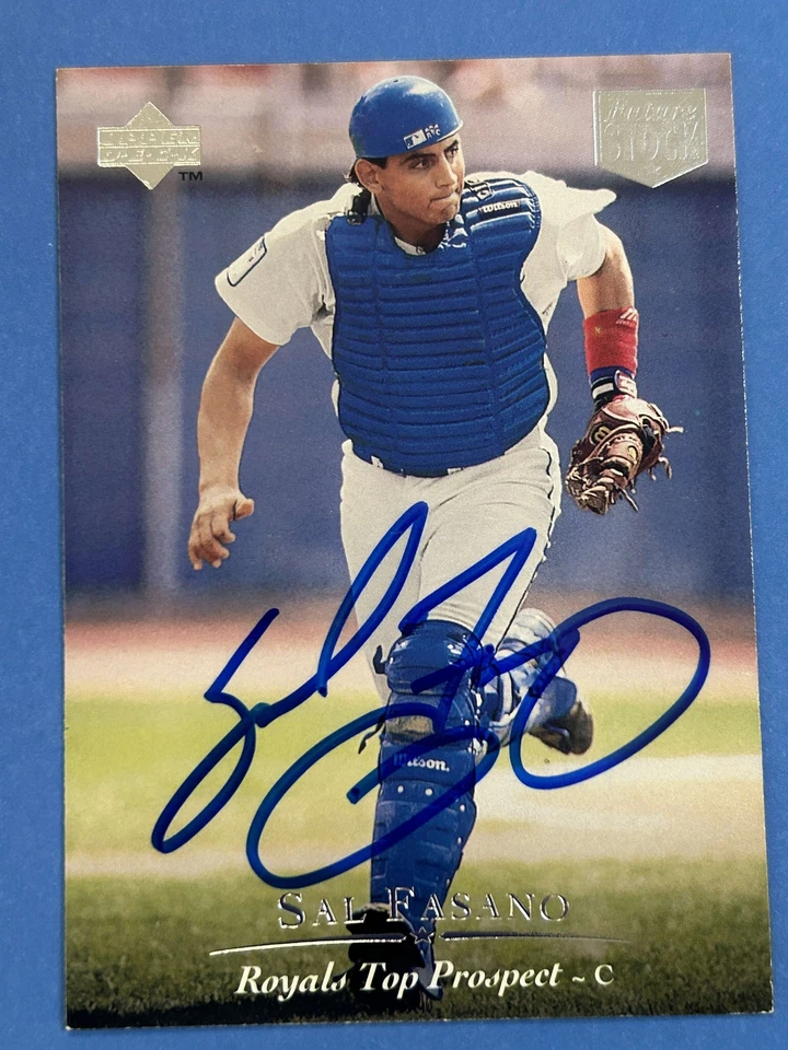 Sal Fasano Autograph Signed 1995 Upper Deck Minors Royals - Image 1 of 1