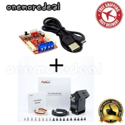 FEETECH SM45BL 45KG Bus Servo 360° (for RS485 Protocol)+URT-1 Debugger Board - Image 1 of 4