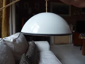 Lampadario Vintage Flos modello Relemme design Achille Castiglioni 1962 bianco - Foto 1 di 7