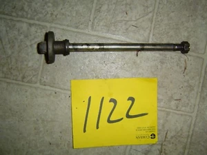 1977 SUZUKI PE250 FRONT WHEEL AXLE - Picture 1 of 1