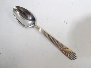 De colección Yamazaki Acero Inoxidable Fortuny con Cucharadita Dorada Cucharas Patrick Mayer - Imagen 1 de 3