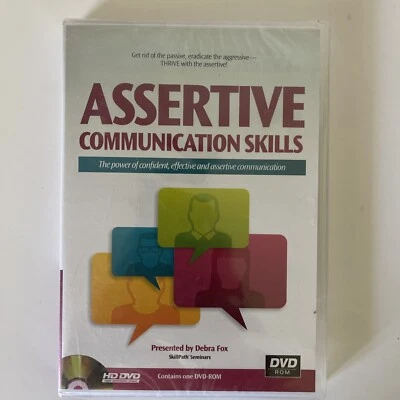 Assertive Communication Skills (DVD) New Sealed - Great Training - Sealed - Image 1 of 2