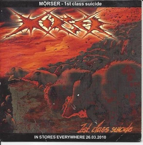 MORSER, 1ST CLASS SUICIDE; 11 TRACK PR ADV CD, GERMAN IMPORT - Bild 1 von 3