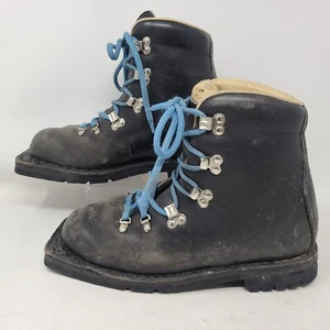 Vintage Merrell Damen Langlaufschuh Größe 7,5 schwarz Leder Italien - Bild 1 von 7