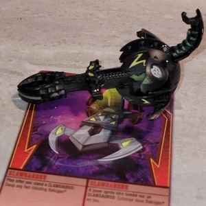 Bakugan "Clawsaurus" Dark On Darkus Gundalian Invaders Battle Brawlers  - Picture 1 of 9