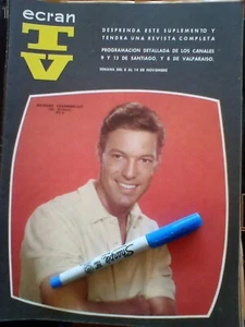 Richard Chamberlain Ecran TV Guide revista vintage 1966 - Imagen 1 de 1